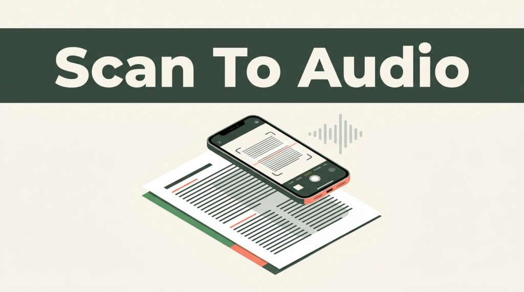 Scan Text to Audio Quickly With Speechify