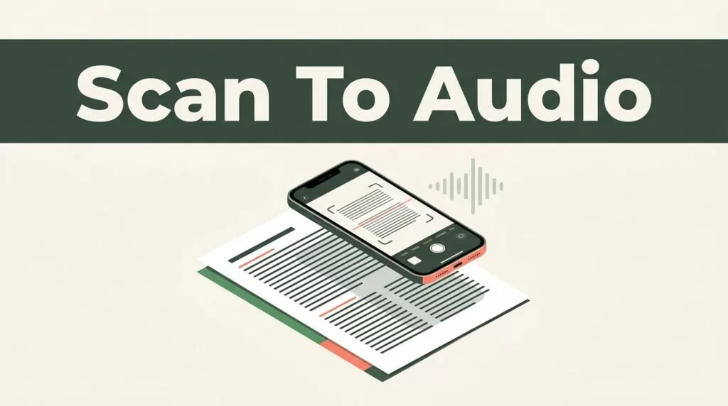 Scan Text to Audio Quickly With Speechify