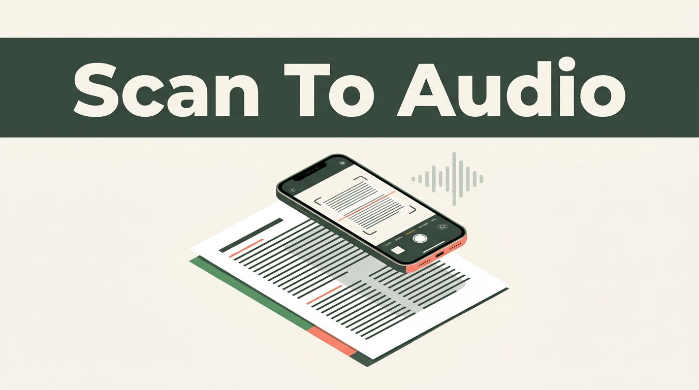 Scan Text to Audio Quickly With Speechify