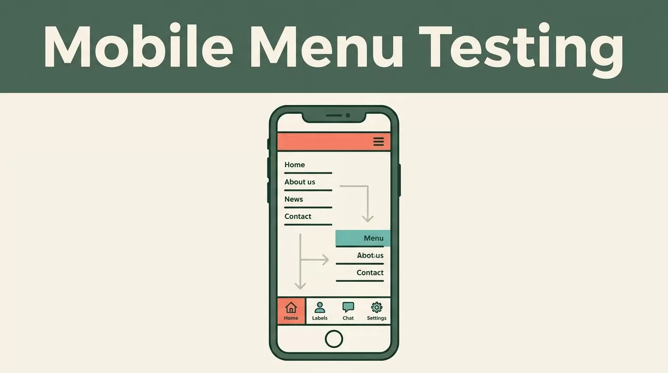 Simplify Mobile Menu AB Testing On Mida.so