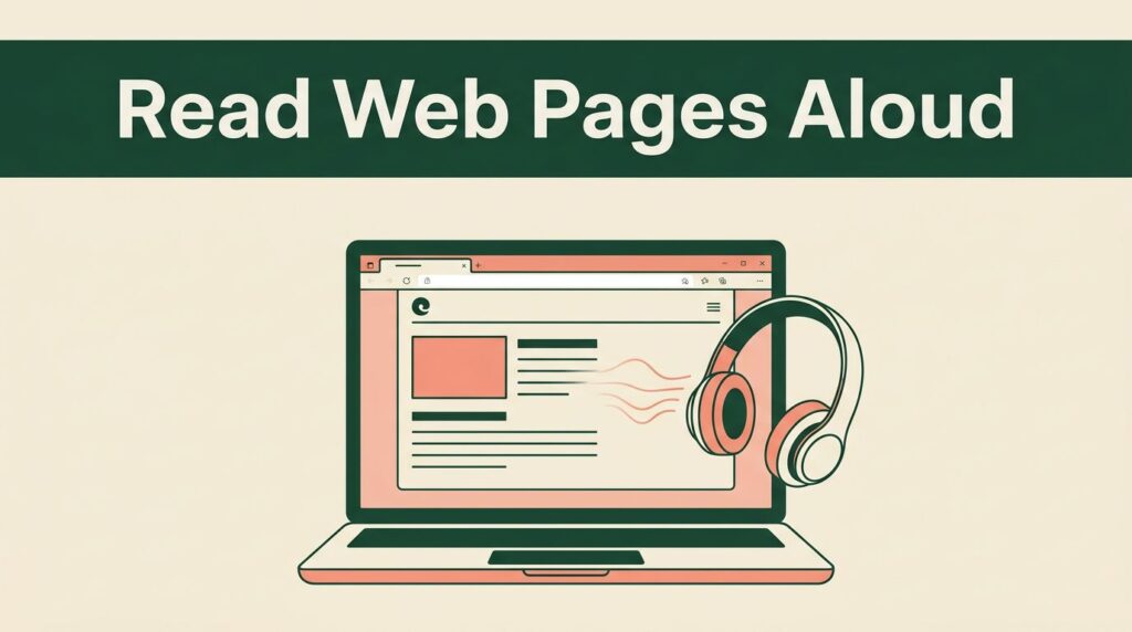 Speechify for Edge: Read Web Pages Aloud