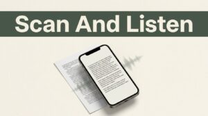 Speechify Image Text Reader: Scan and Listen