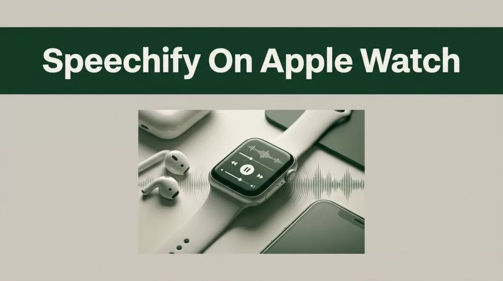 Speechify on Apple Watch: What Works in 2026