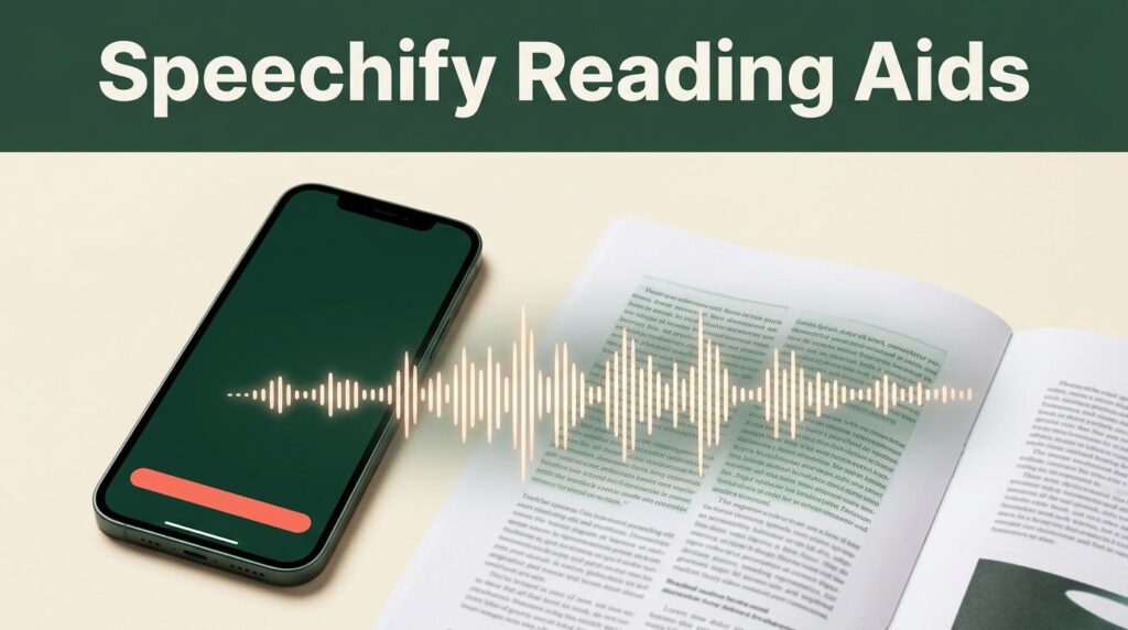 Speechify Reading Aids for Visual Accessibility