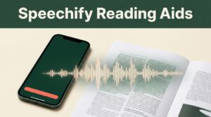Speechify Reading Aids for Visual Accessibility