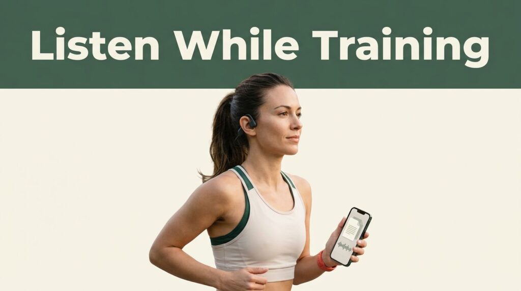 Speechify Workouts: Listen While You Train