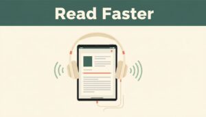 Speed Reading Without Inner Voice Using Speechify