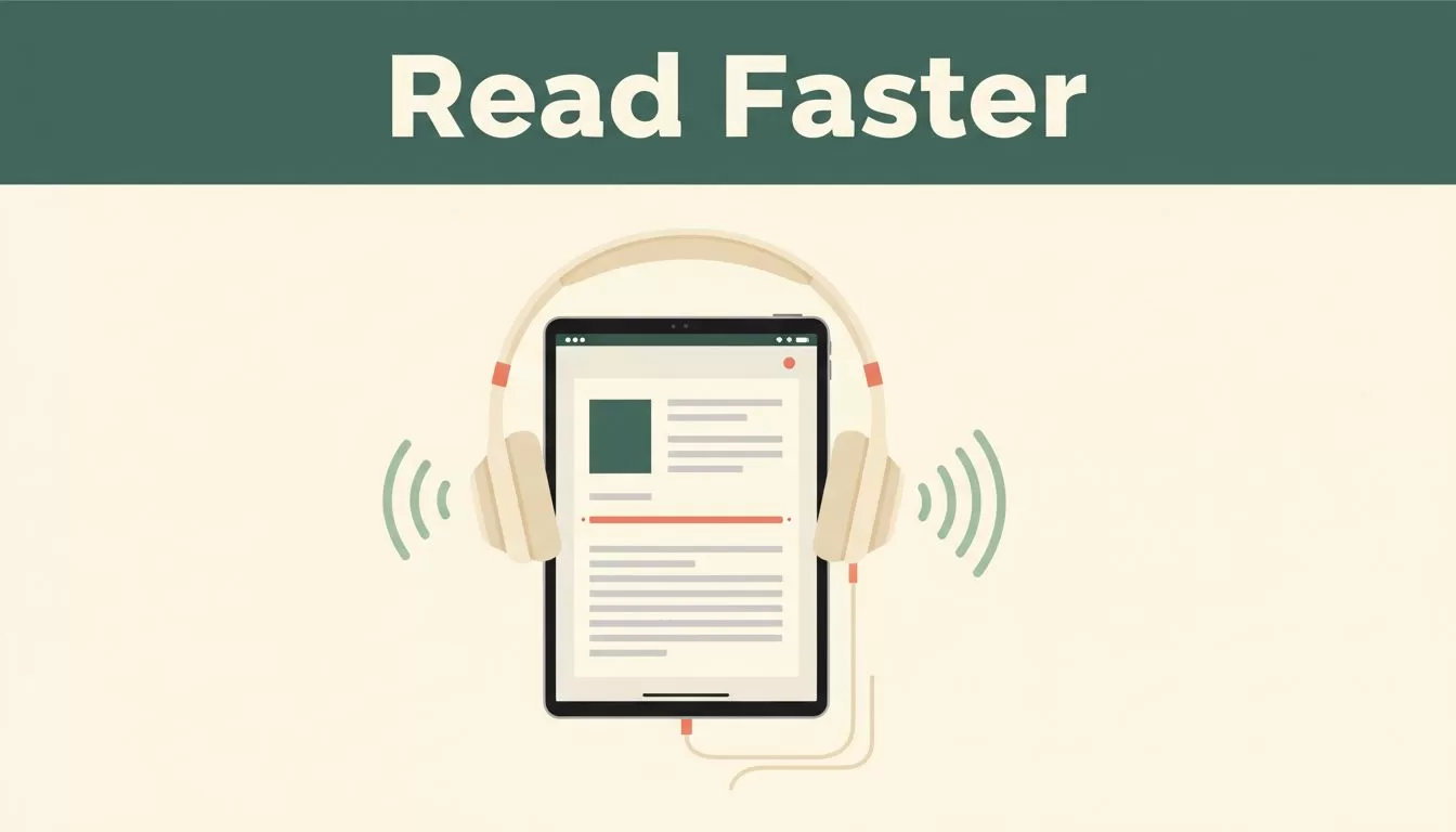 Speed Reading Without Inner Voice Using Speechify