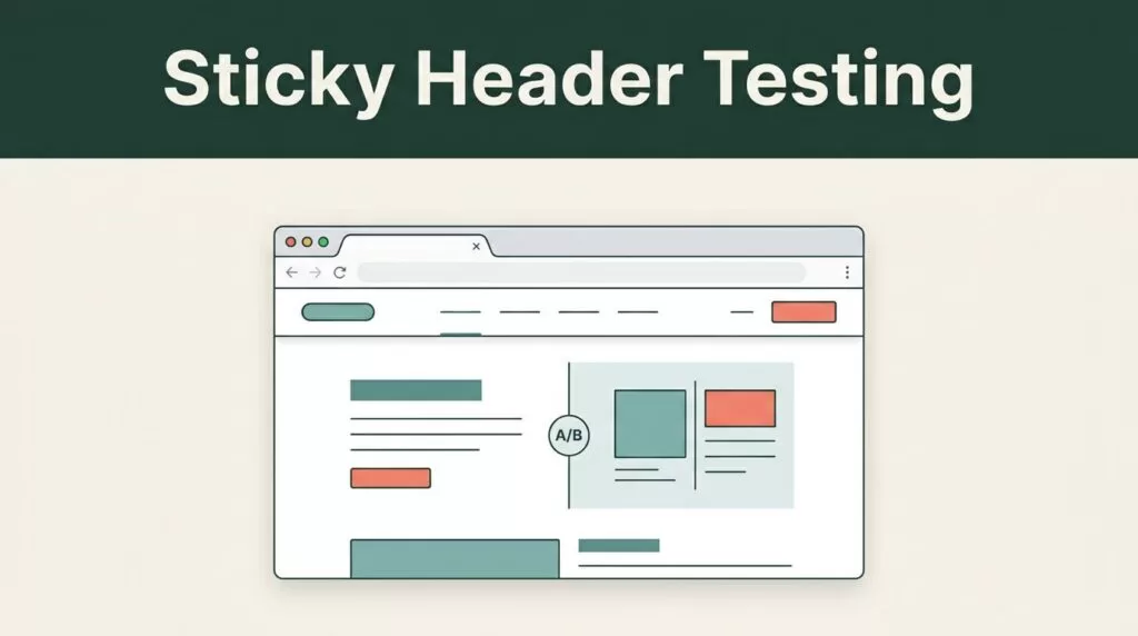 Sticky Header Testing With Mida.so, Without Guesswork