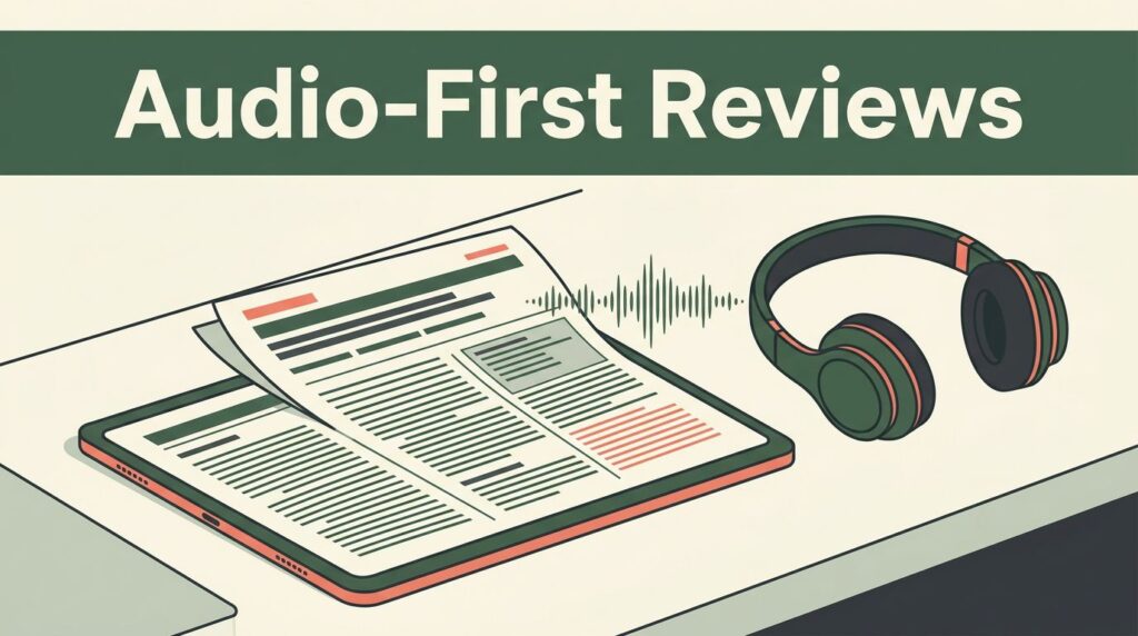 Streamline Your Literature Review by Using a Scientific Paper Audio Reader