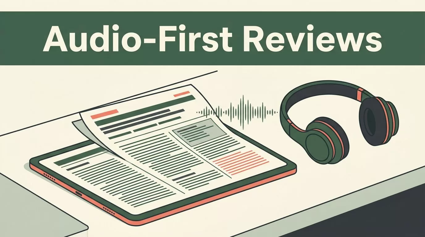 Streamline Your Literature Review by Using a Scientific Paper Audio Reader