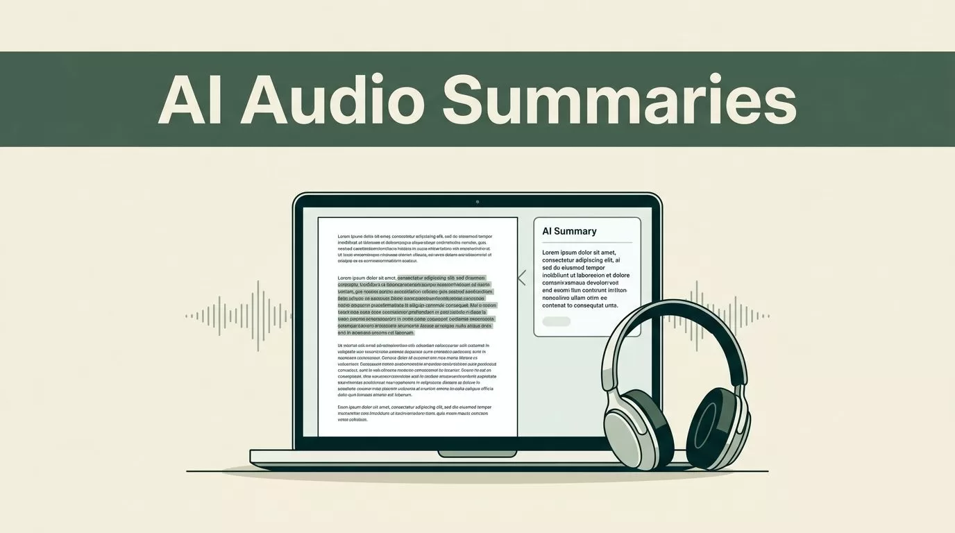 Summarize Text to Audio With Speechify