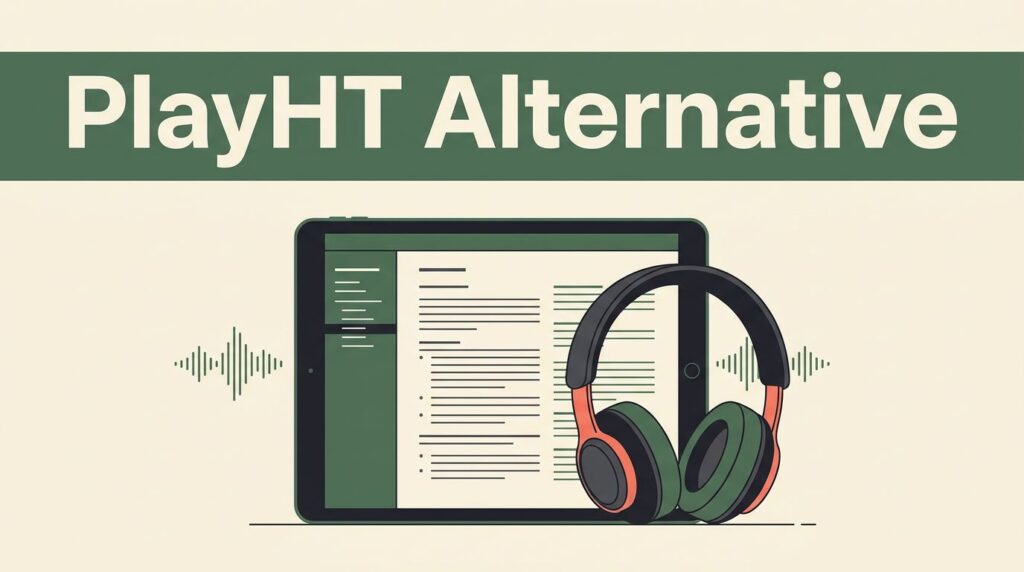 Switch To A PlayHT Alternative Like Speechify