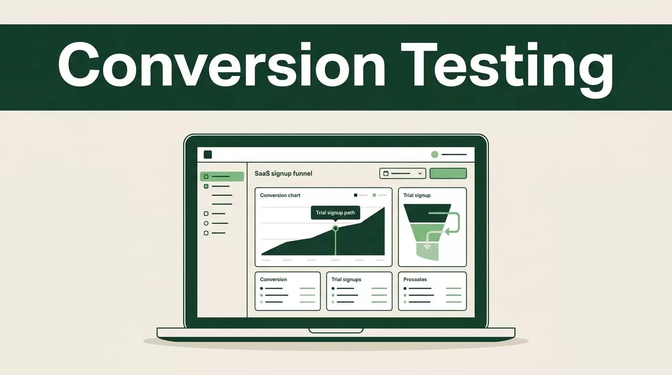 Test Free Trial Page Conversions With Mida.so