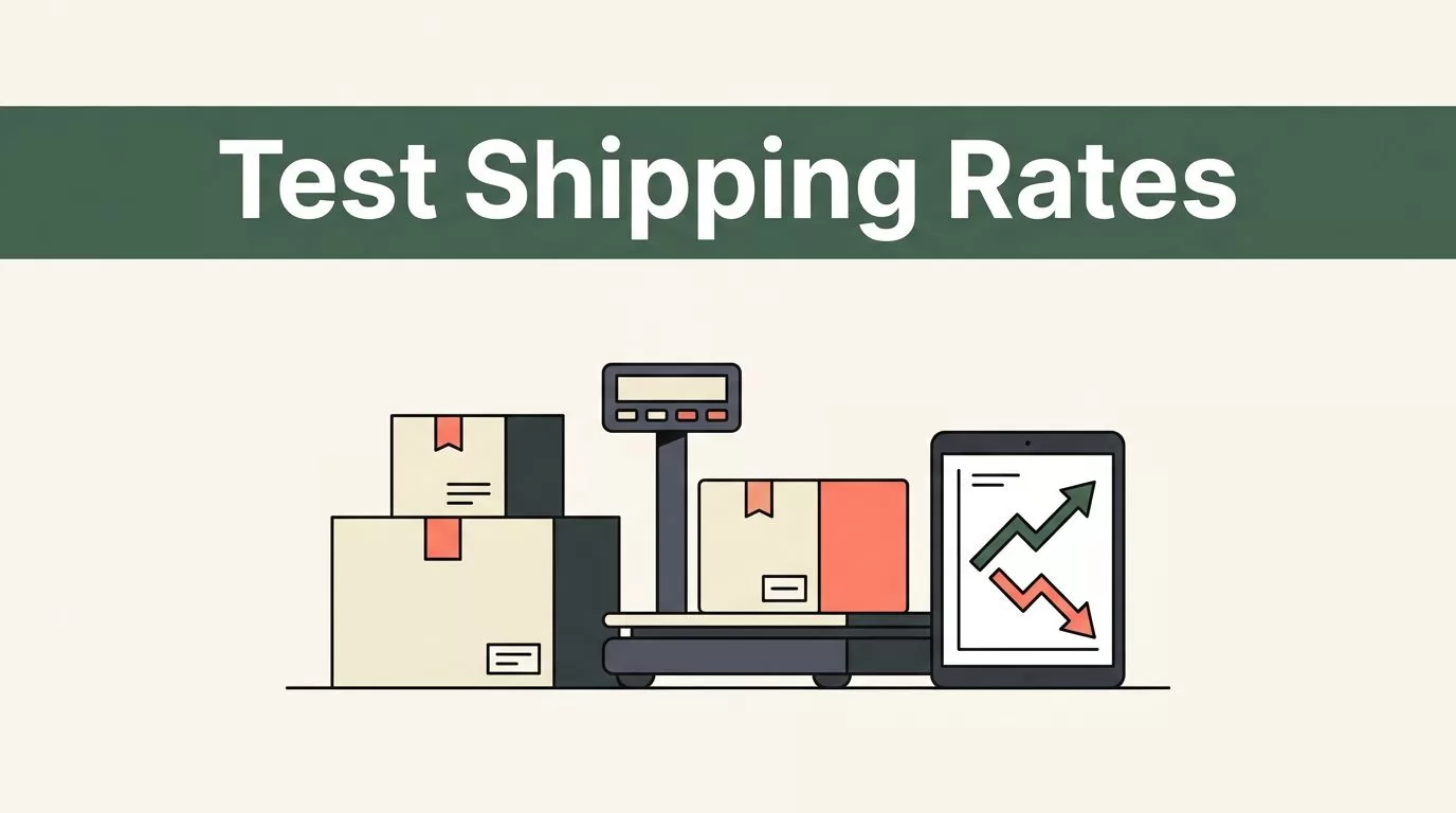 Test Shipping Rates: A Data-Driven Approach for Ecommerce