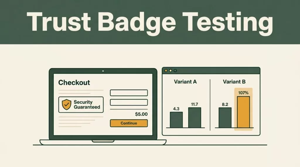 Track Trust Badge Testing Results With Mida.so