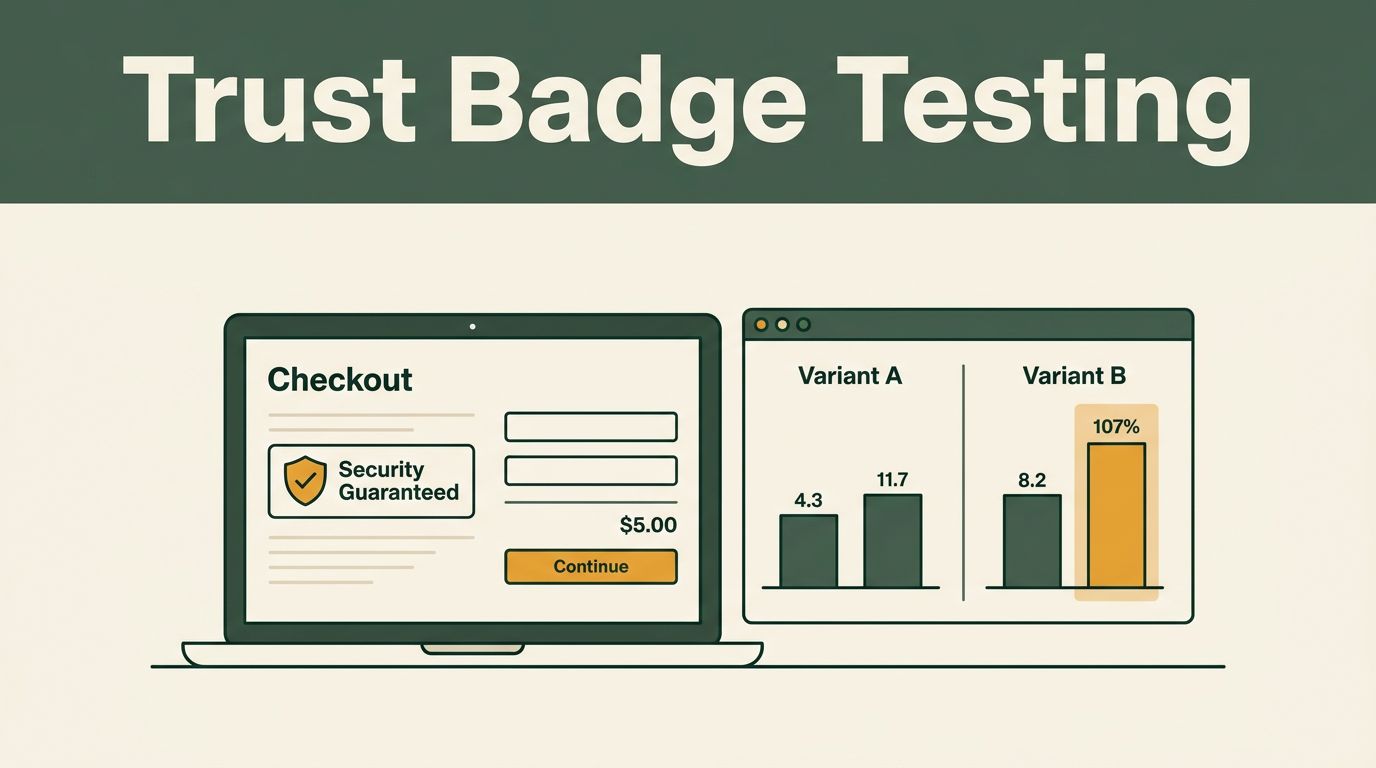 Track Trust Badge Testing Results With Mida.so