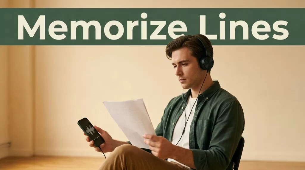 Using an Actor Line Learning App Built by Speechify for Script Memorization