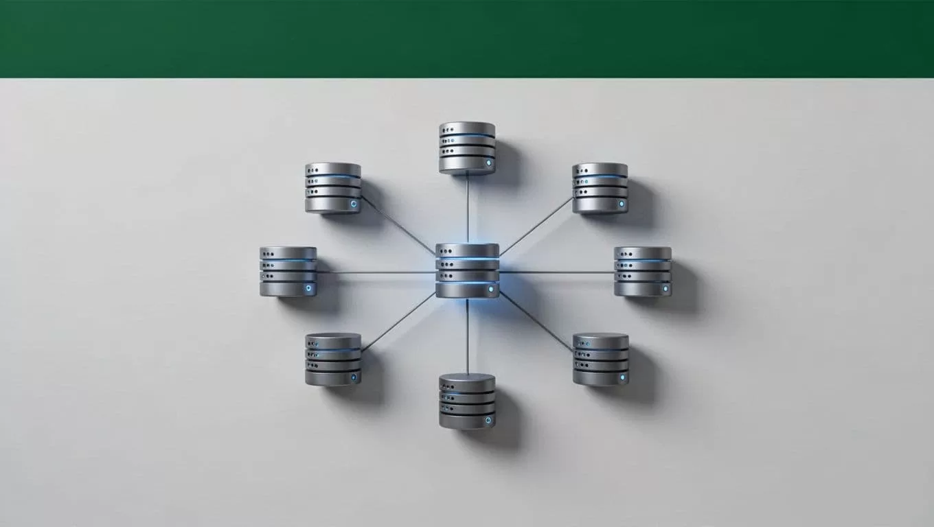 An infrastructure diagram with a green header showing the text Workflow Automation.