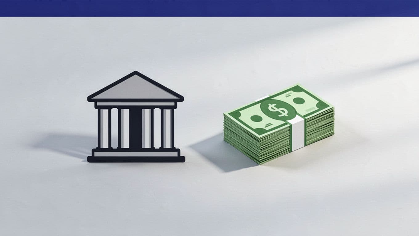 Indigo banner labeled Delivery Options with bank and cash exchange icons.