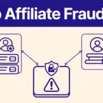 Dashboard flags a suspicious affiliate commission beside linked customer and payment records.
