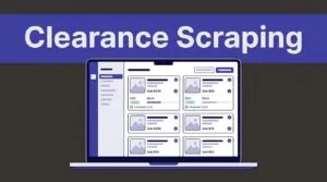 clearance sales scraping