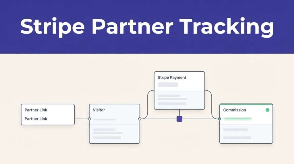Indigo header above a diagram showing partner referrals moving to payment and commission.