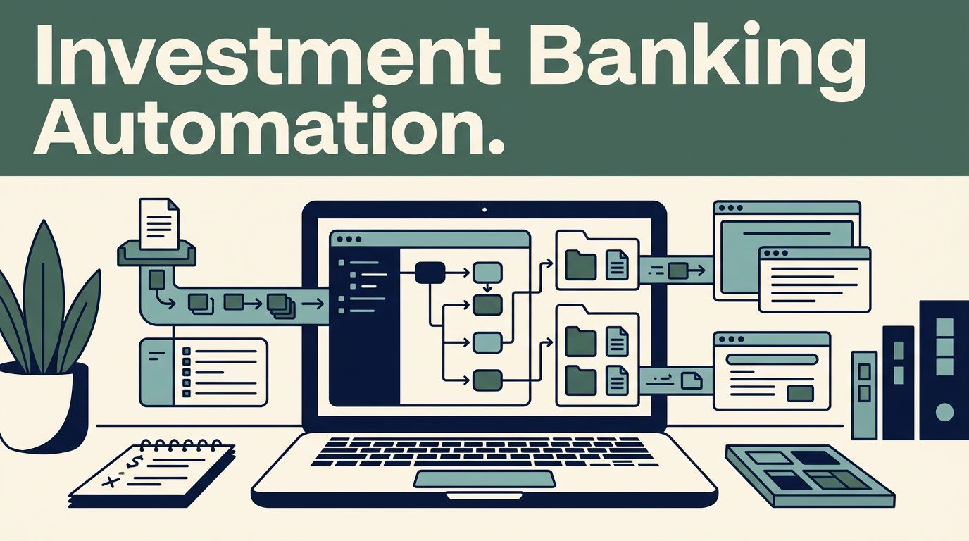 investment banking automation