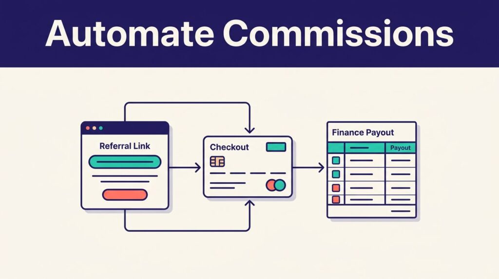 automate partner commissions