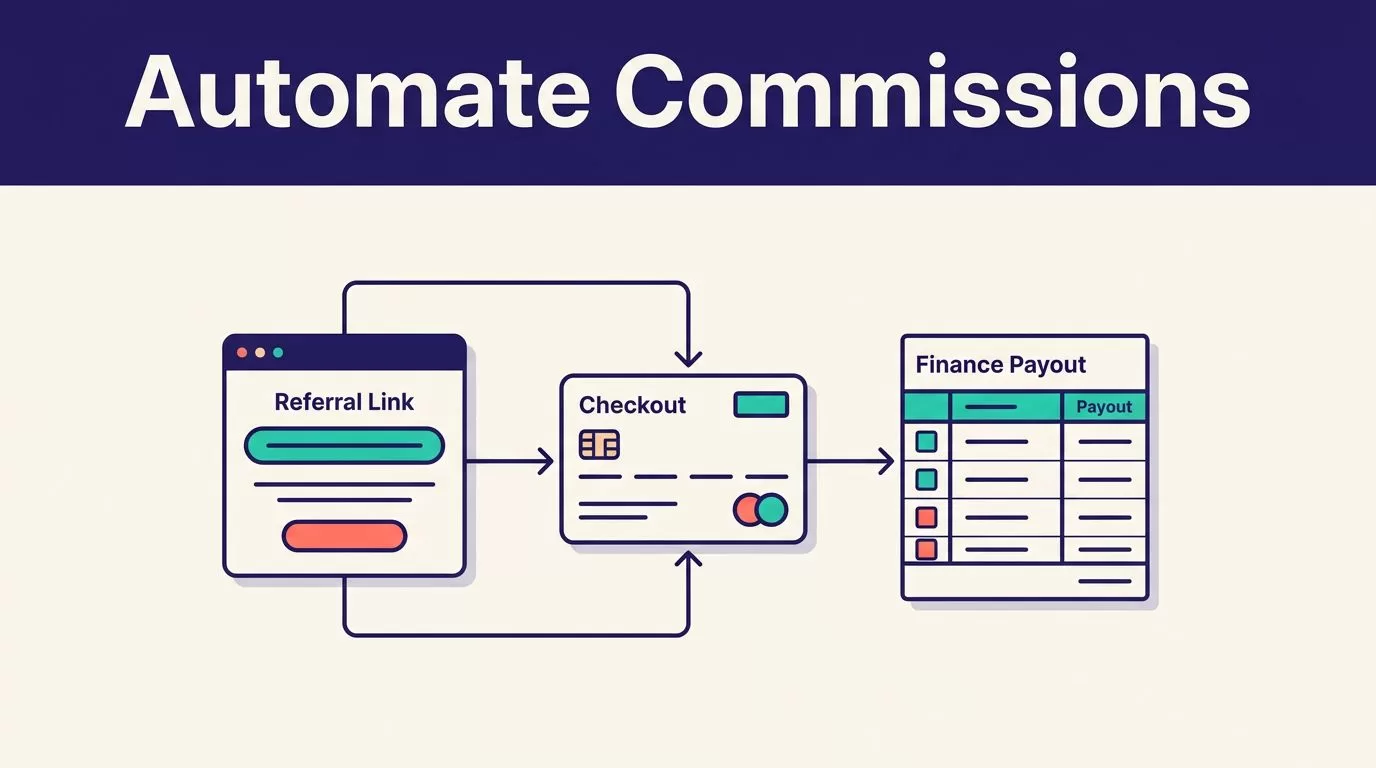 automate partner commissions