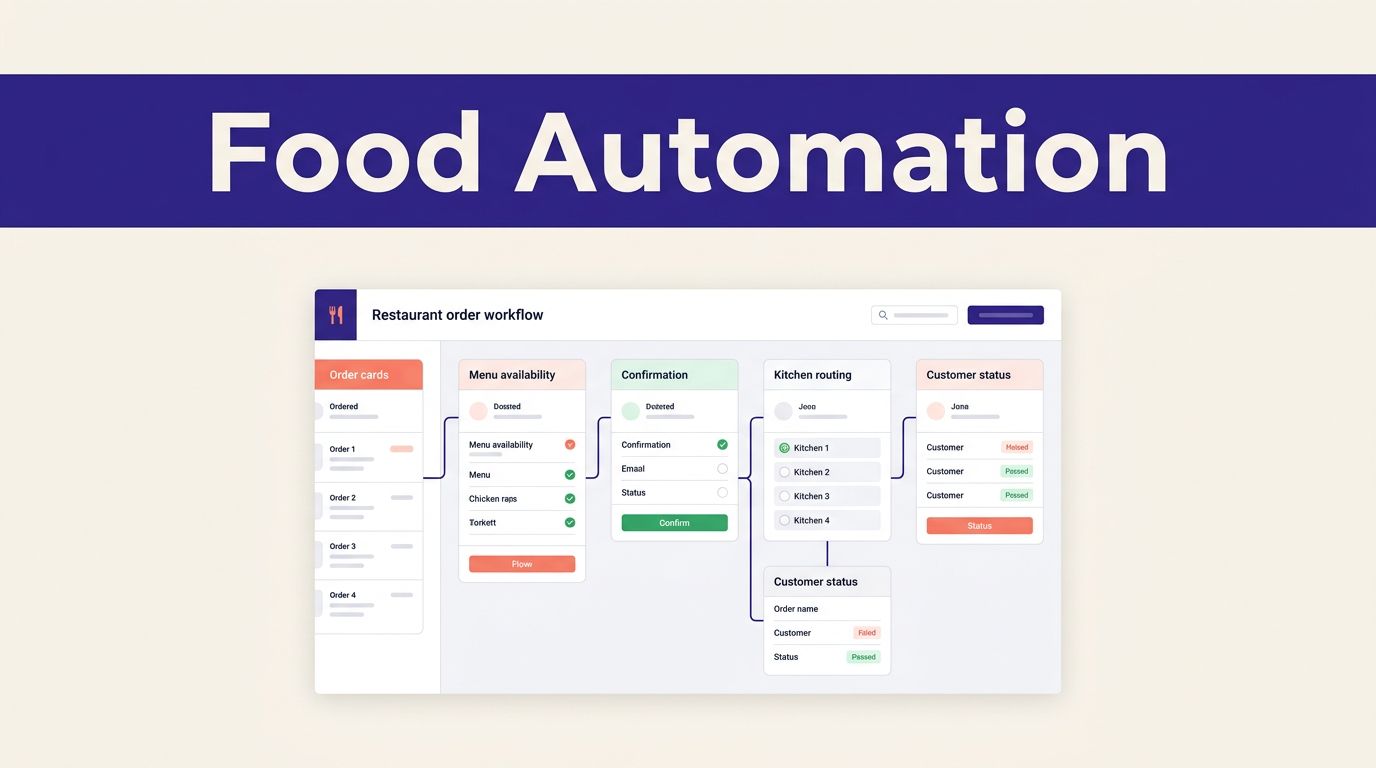 food ordering automation