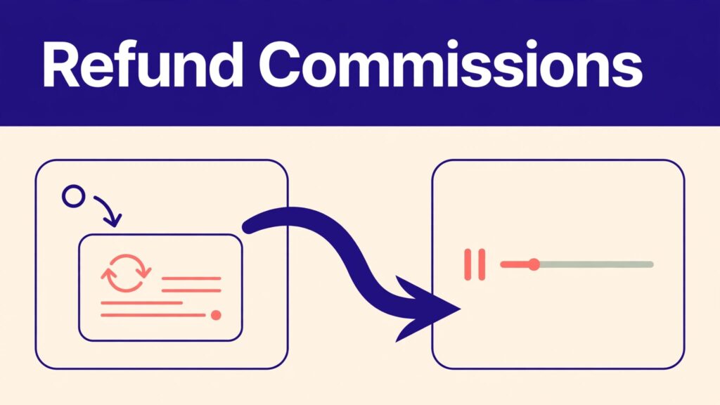 Rewardful refund commissions