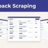 Dashboard table organizing reviews, forum comments, support tickets, and survey responses.