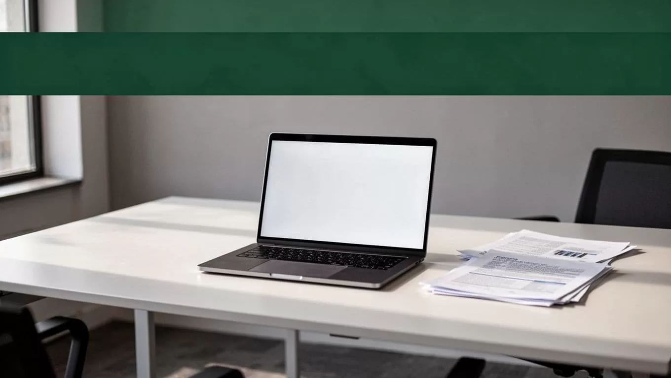 Laptop and documents on a modern desk beneath an Instant Quotes banner.