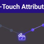 Dashboard showing referral paths converging on a highlighted checkout conversion.