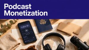 travel podcast monetization
