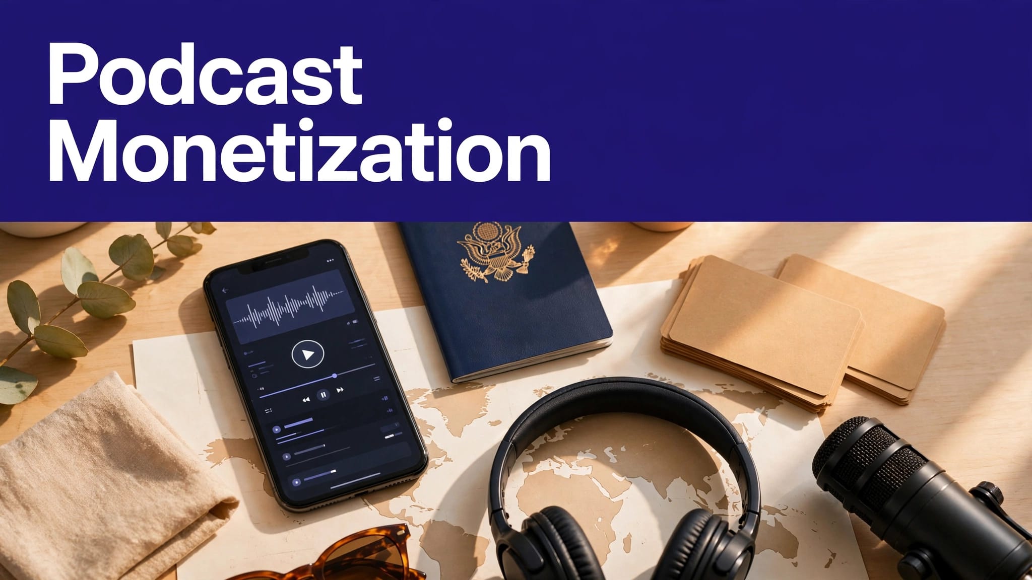 travel podcast monetization