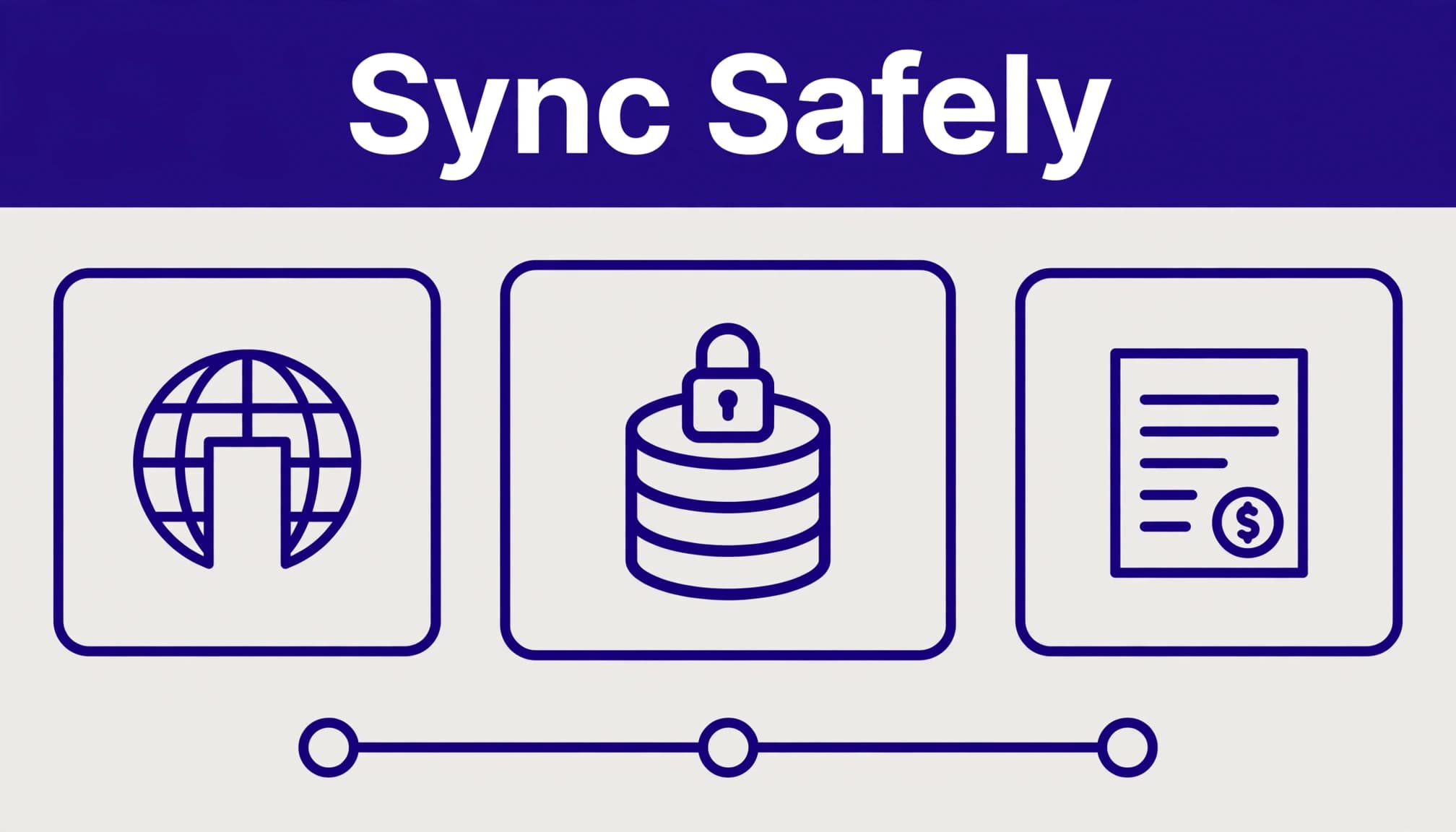 Diagram showing a secure data store linked to portal, billing, and webhook elements.